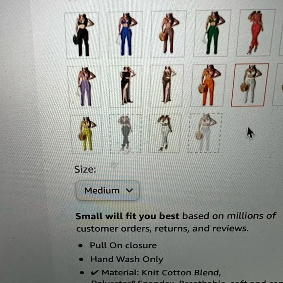 Salimdy  clothing from Amazon never worn - Picture 6 of 6